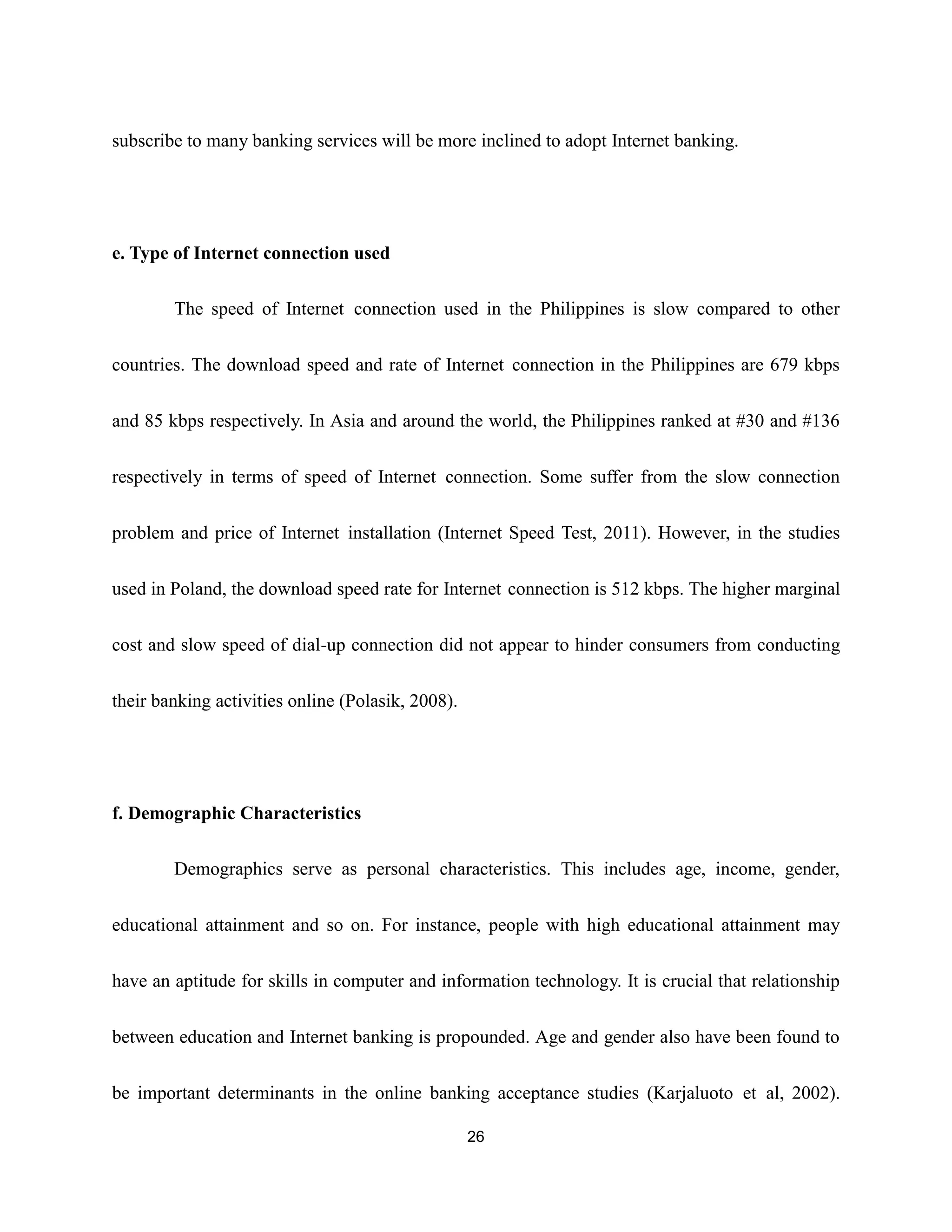 empirical analysis on internet banking adoption in manila