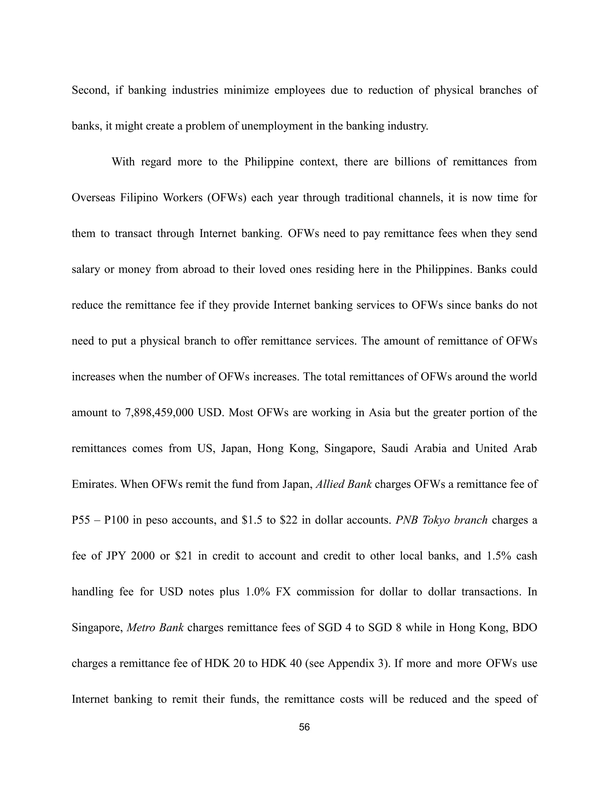 empirical analysis on internet banking adoption in manila