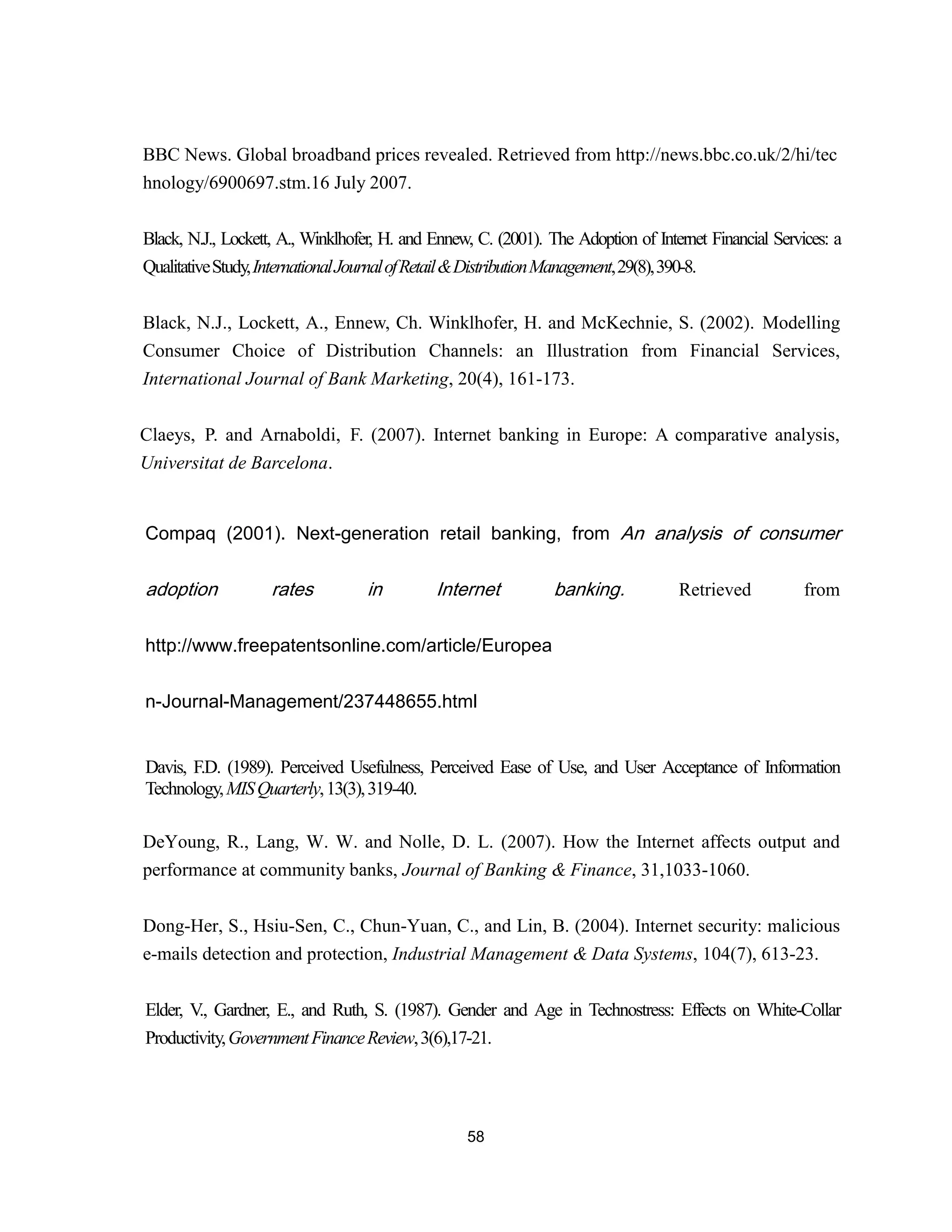 empirical analysis on internet banking adoption in manila