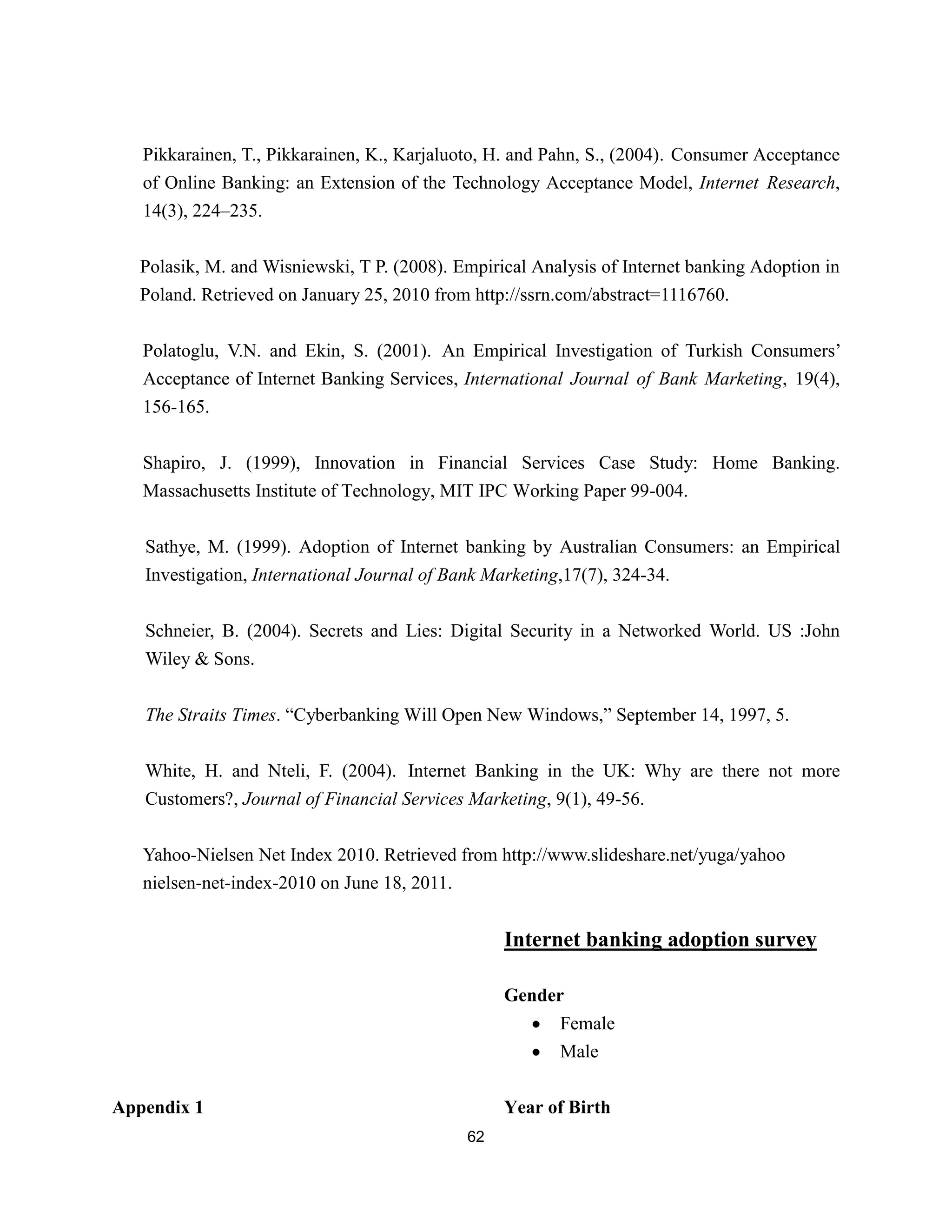 empirical analysis on internet banking adoption in manila