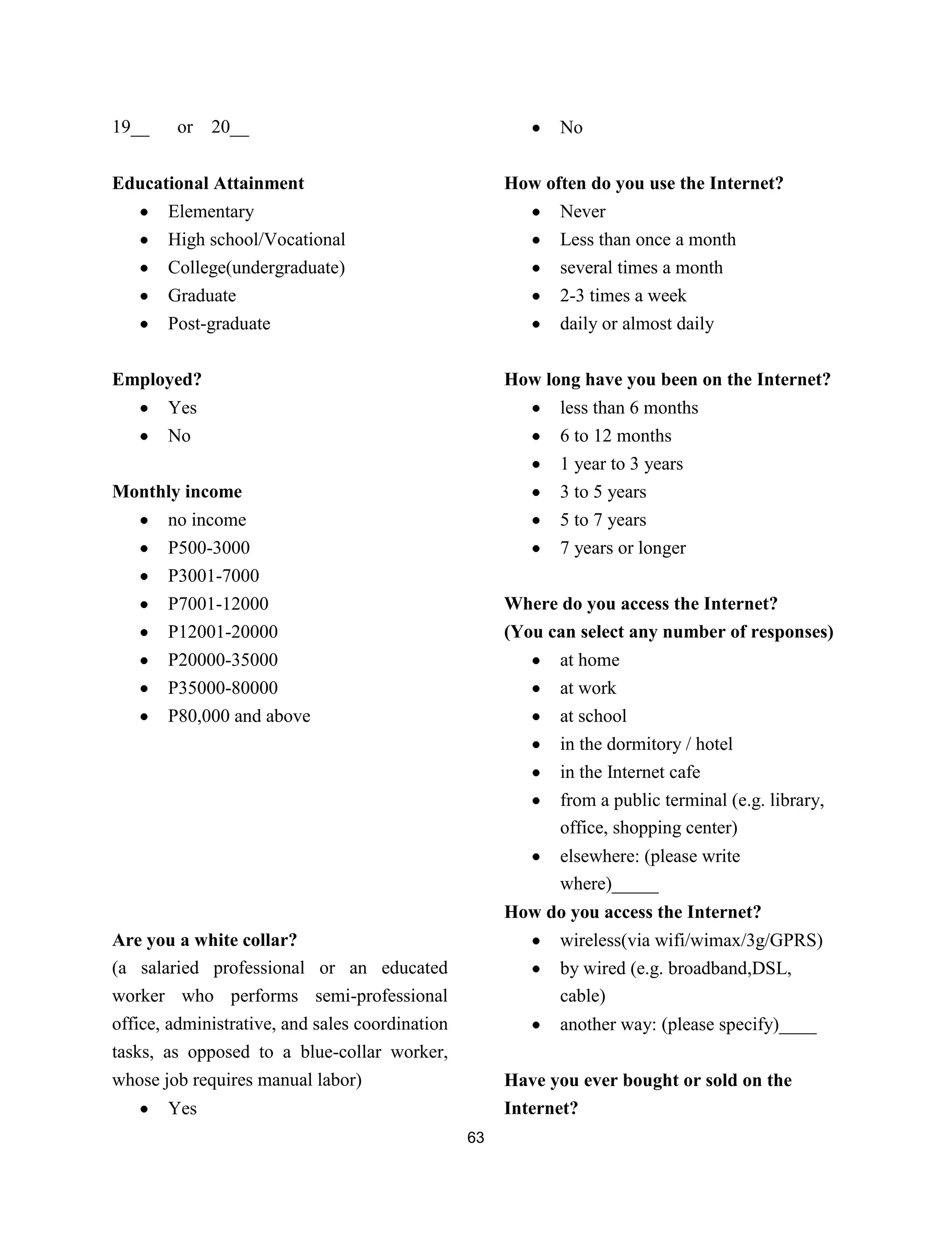 empirical analysis on internet banking adoption in manila