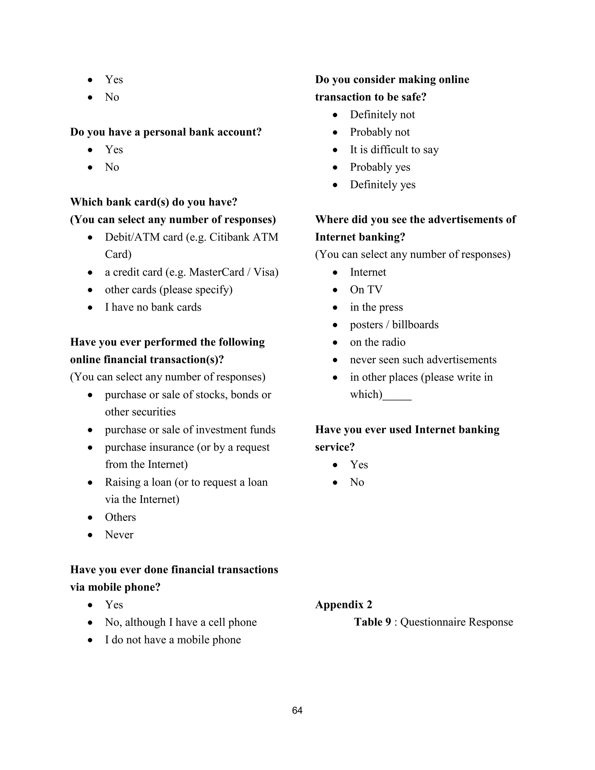 empirical analysis on internet banking adoption in manila