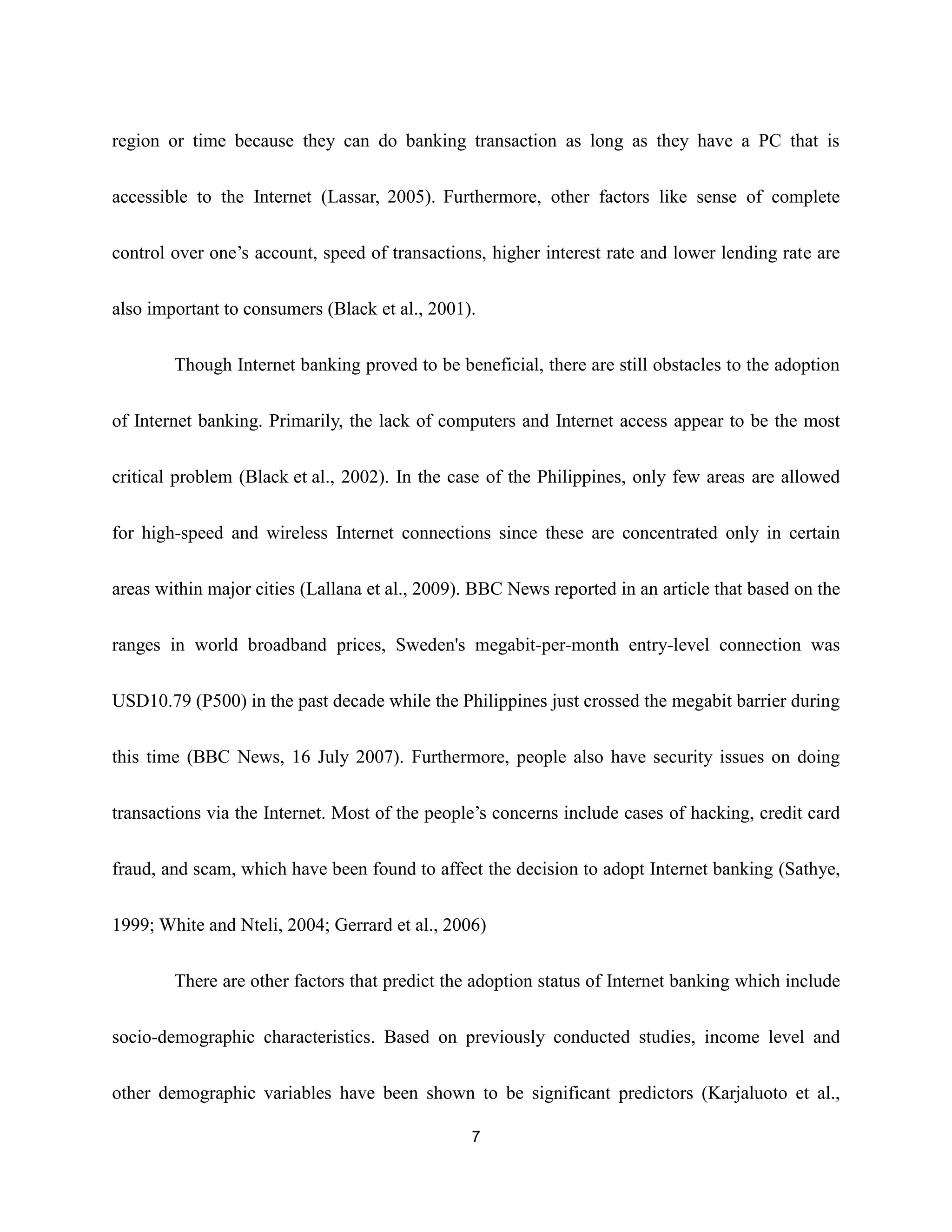 empirical analysis on internet banking adoption in manila