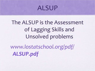 Alsup Problem Solving Form Behavior Management System (BMS) - Special Education | PPT
