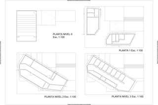 PRODUCIDO POR UN PRODUCTO EDUCATIVO DE AUTODESK




                                                                                                                                                                                                                           6.9




                                                                                                                                                                                                                                                                    0.3
                                                                                                                                                                                                                                                                           0.8
                                                                                                                                                                                             3.0


                                                                                                                                                                                                                                                                           1.6


                                                                                                                                                                                             0.5
                                                                                                                                                                                                                                                                           0.8


                                                                                                                                                                                             1.7                                                                           1.2




                                                                                                                                                                                                                                                                    11.4




                                                                                                                                                                                             9.6




                                                                                                                                                                                                                                                      4.2
                                                                                                                                                                                                                                                                                                                                 1.5           1.5          0.8    0.9               2.2           0.8           1.5   0.9               4.3



                                                                                                                     PLANTA NIVEL 0                                                    0.2

                                                                                                                                                                                                                     4.4

                                                                                                                                                                                                                                                                                                       4.0


                                                                                                                     Esc. 1:100
                                                                                                                                                                                                                                                                                                                                                                                                                                               6.7




                                                                                                                                                                                                                                                                                                                                                                                                                                                      PRODUCIDO POR UN PRODUCTO EDUCATIVO DE AUTODESK
PRODUCIDO POR UN PRODUCTO EDUCATIVO DE AUTODESK




                                                                                                                                                                                                                                                                                               2.6




                                                                                                                                                                                                                                                                                                                   3.0                  0.8   0.8     0.7    0.8   0.8         0.6     0.8          1.8                2.4   0.7

                                                                                                                                                                                                                                                                                                                                                                               0.4




                                                                                                                                                                                                                                                                                                                                                                               PLANTA 1 Esc. 1:100
                                                                                                                                                                                                                                        0.4

                                                                                                                                                                                                                                                2.8
                                                                                5.5

                                                                                                                                                                                                                                                                1.5
                                                                                         0.2
                                                                          7.0
                                                                                                                                                                                                                                                                                  1.2
                                                                                                                                                                                                               7.0
                                                                                                                                                                                                                                                                                        1.5

                                                                                                                                                                                                                                                                                                1.2

                                                                                                                                                                                                                                                                                                         1.5

                                                                                                                                                                                                                                                                                                                         1.2

                                                                                                       13.3                                                                                                                                                                                                                            1.5
                                                                                                                                                                                                                                  1.6
                                                                                                              28.0
                                                                                                                                                                                                                                          0.8                                                                                                  1.2
                                                        2.3
                                                                                                                                                                                                                                                        1.9                                                                                                 1.5
                                                                                                                                                                                                   3.3
                                                                                                                                                                                                                                                                    0.8                                                                                              1.2
                                                  0.2
                                                                                                                                                                                                                                                                                  1.9                                                                                            1.5
                                                                                                                           0.2
                                                                                                                                                                                                                                                                                        0.8                                                                                                  1.2

                                                              3.1                                                          1.3   0.2
                                                                                                                                                                                                         1.1                                                                                                                                                                                               1.5
                                                                                                                                                                                                                                                                                                 1.9

                                                                                                                                                                                                                                                                                                             0.8

                                                                                                                                                                                                                                                                                                                           1.9
                                                                                                                                                                                                                                 6.3
                                                                    0.8                                                                7.1
                                                                                                                                                                                                                                                                                                                                       0.8                                                                                         7.1

                                                                                                                                                                                                                                                                                                                                                1.9


                                                                                                                                                                                                                                                              0.8                                                                                           0.8


                                                                                                                                                                                                                                                                                 2.3                                                                                     1.9

                                                                                                                                                                                                                                                                                                                                                                                     0.8
                                                                                                                                                                                                                                                                                         1.2
                                                                                  13.2                                                                                                                                                                                                                                                                                                        2.0
                                                                                                                                                   3.5




                                                                                                                                                                                                                                                                                                                     5.8

                                                                                                                                                   0.2
                                                                                                                                                                                                                                                                                                                                                                                                                                                7.0



                                                                                                                                             3.3
                                                                                               0.9                                                                                                                                                                                                                                                          3.0
                                                                                                     0.4

                                                                                                                     8.6
                                                                                                                                                                                                                                                                                                                                                                                                          6.0




                                                                                                           PLANTA NIVEL 2 Esc. 1:100                                                                                                                                                                                                    PLANTA NIVEL 3 Esc. 1:100

                                                                                                                                                         PRODUCIDO POR UN PRODUCTO EDUCATIVO DE AUTODESK
 