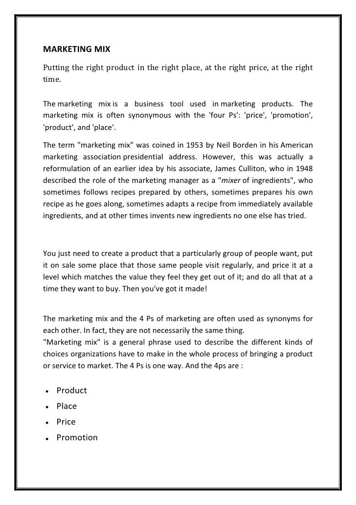 marketing mix report sle a report on marketing mix in philips marketing mix report sle a report on marketing mix in philips