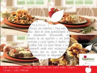 Peça: Institucional / Veiculação: Casa Cláudia, Guia Quatro Rodas, Viagem e
Turismo / custo: R$315.000
 