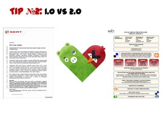 Tip №2: 1.0 VS 2.0
 