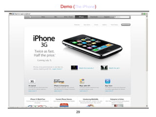 Demo ( The  iPhone ) 