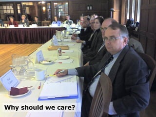 Why should we care? 