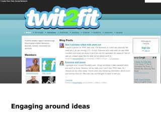 Engaging around ideas 