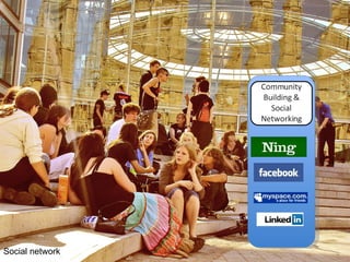 Social network Community Building & Social Networking 