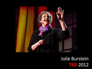 Julie Burstein
     TED 2012
 