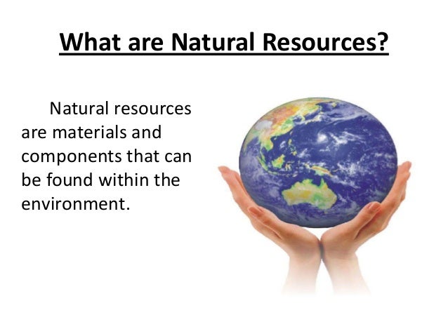 Limited Natural Resource Definition Limited Natural Resource Definition