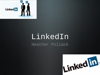 LinkedIn
Heather Pollack
 