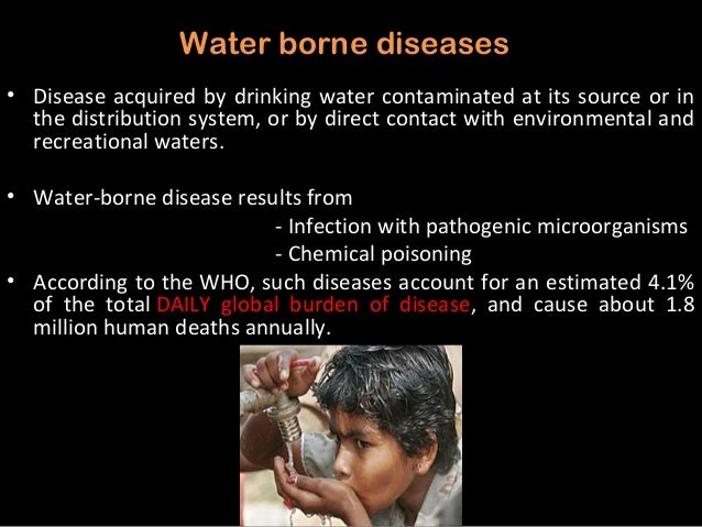 Global Burden Of Contaminated Drinking Water Global Burden Of Contaminated Drinking Water