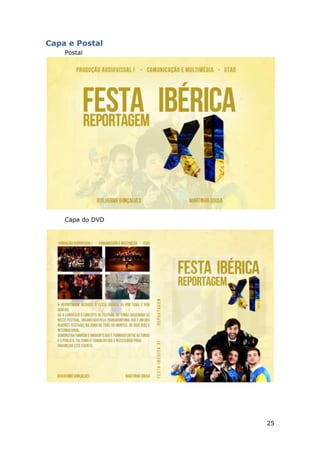 25
Capa e Postal
Postal
Capa do DVD
 