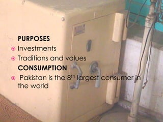 Pakistan Api Shaba API - Gold Jewellery and Gems Industry of Pakistan | PPTX