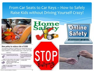 From Car Seats to Car Keys – How to Safely
Raise Kids without Driving Yourself Crazy!
 