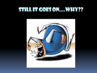 Still it goes on....why??

 