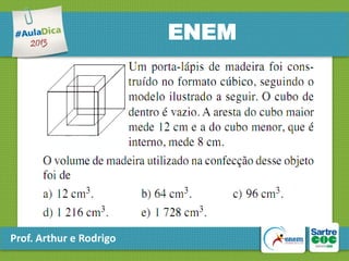 ENEM

Prof. Arthur e Rodrigo

 
