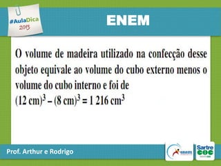 ENEM

Prof. Arthur e Rodrigo

 