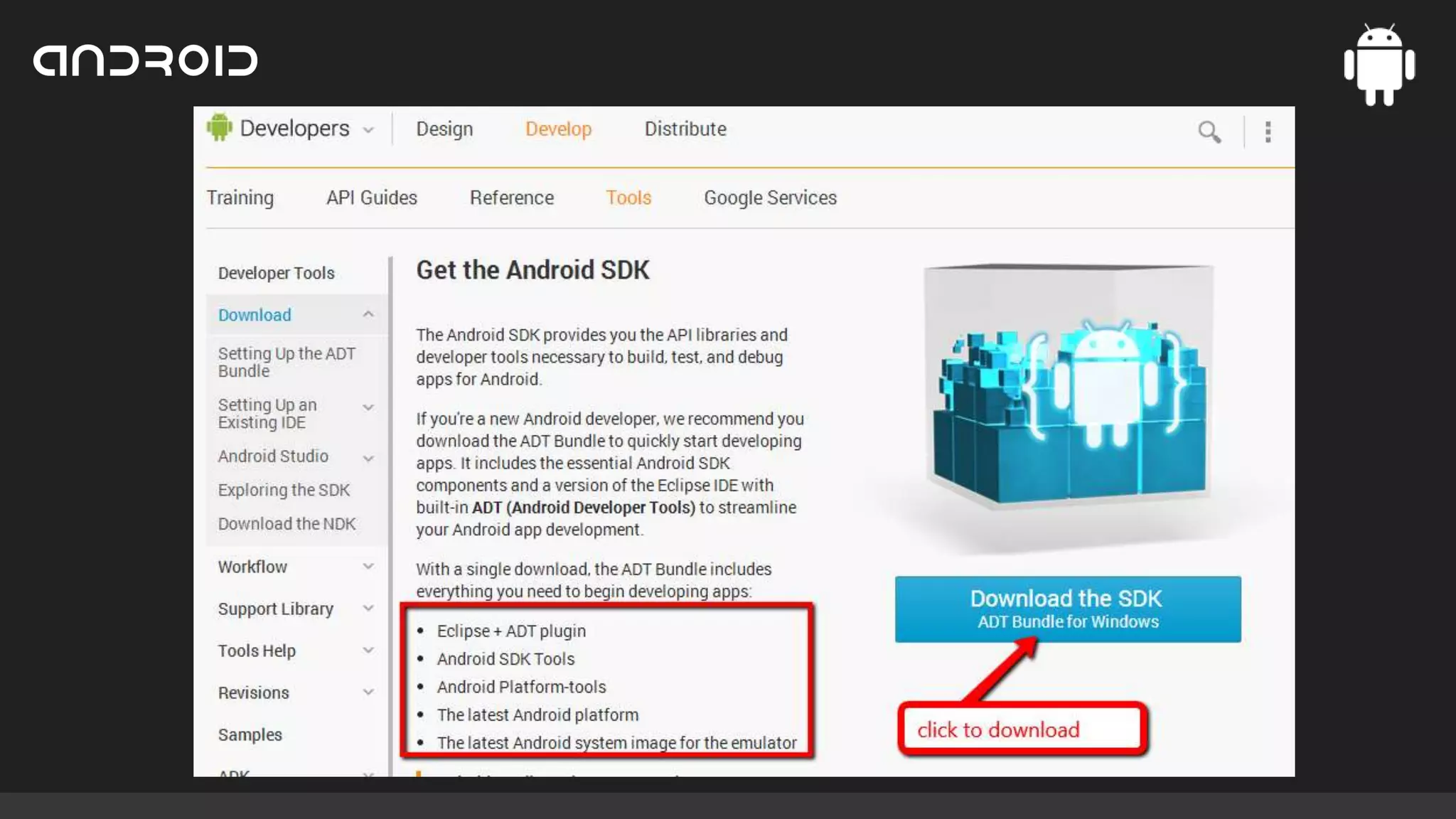 Android SDK

 
