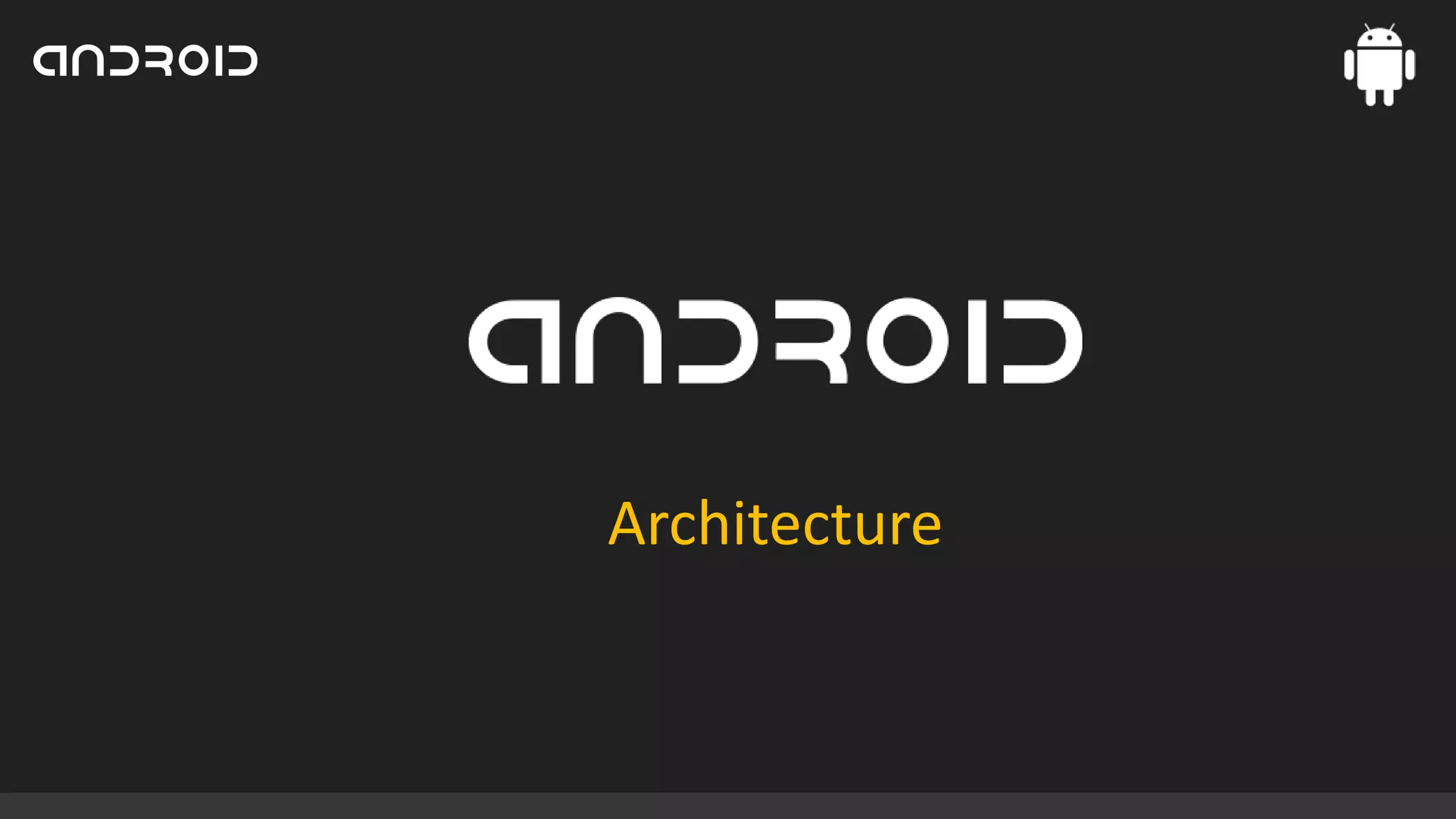 Architecture

 
