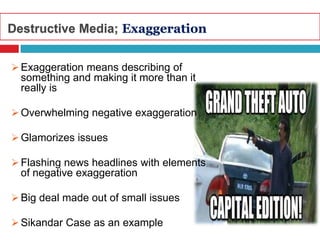 role of media in pakistan | PPTX