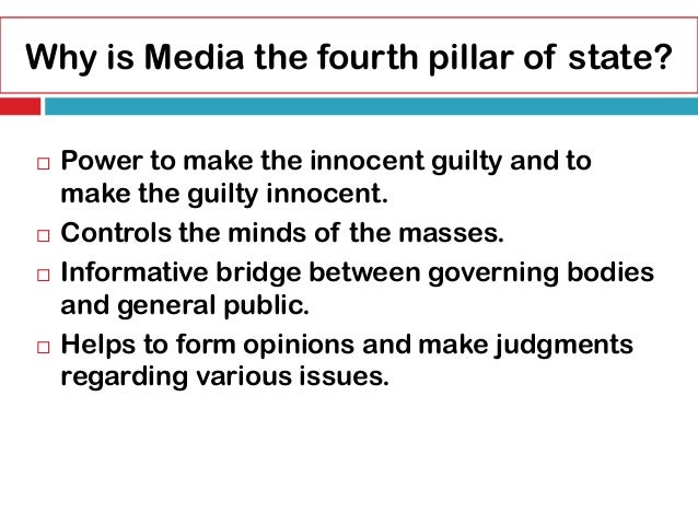 Essay on politics and media