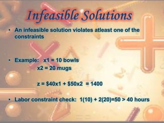 LINEAR PROGRAMMING | PPTX