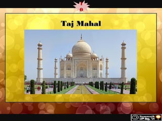 1 
0 
TTaajj MMaahhaall 
 