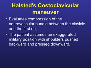 thoracic outlet syndrome | PPT