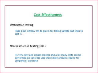 Non destructive testing of railway bridges | PPTX