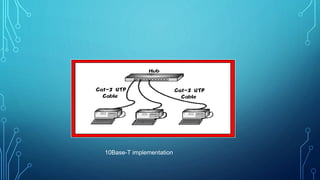 10Base-T implementation
 