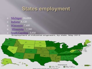  Michigan 24,4306.
 Indiana 8,120
 Wisconsin 7,400
 Minnesota 7,380
 South Carolina 5,930
 