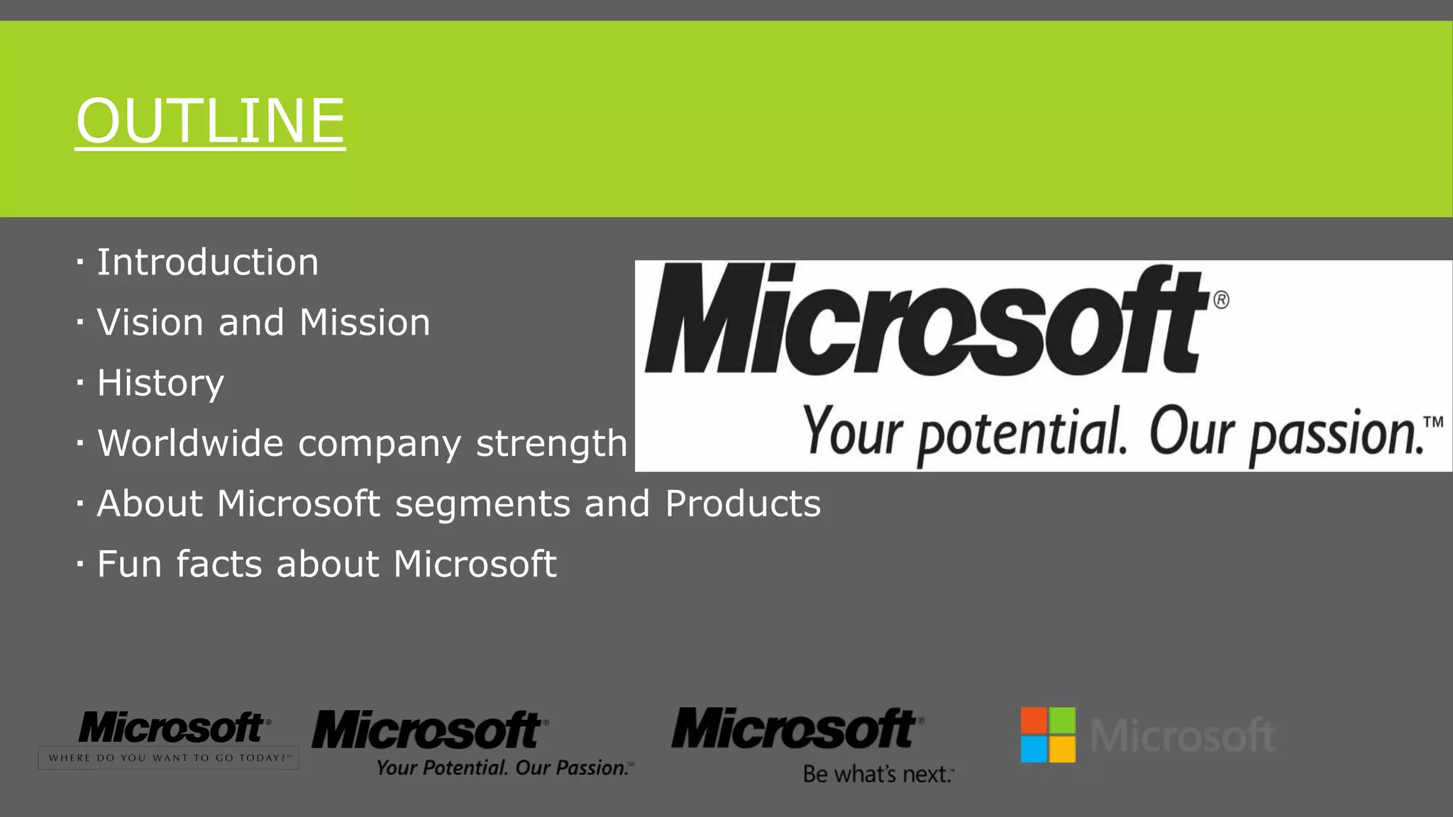 Microsoft future plans PPTX