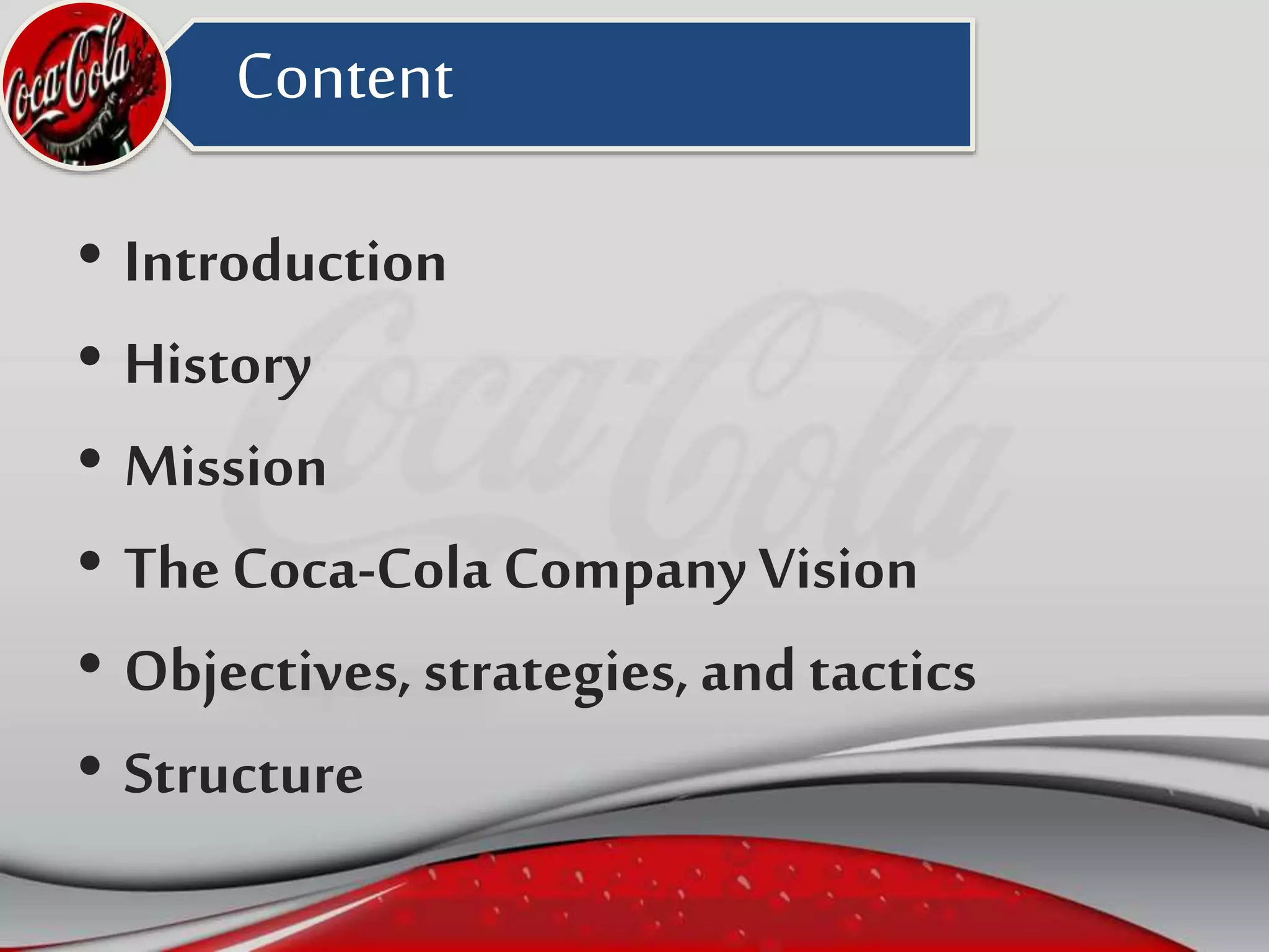 Presentation on/about Coca-ColaCompany | PPT