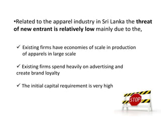  ERP system looks in to all the process from receiving the order to
delivering it. It will have several modules that the company has to
buy according to their need. And then they can implement it. For
example, SAP has mobile platform for mobile phones. It has a CRM
(Customer Relationship Management) module.
 Some organizations prefer to have a separate CRM software which
is distinct to the main ERP system. Therefore, they can implement
CRM softwares like SugarCRM and Pivotel.
 Planing department needs a different set of softwares to do their
work.
 These software are specially designed to achieve that task...
FastReact is one of the world’s best planing tools for textile industry
 