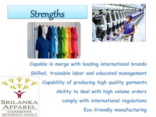 srilankan apparel industry