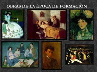 OBRAS DE LA ÉPOCA DE FORMACIÓN
(1881-1901).
 