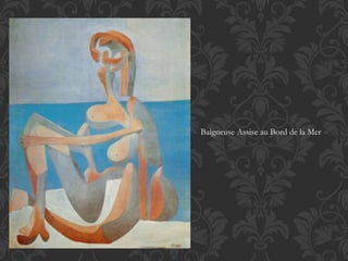 Baigneuse Assise au Bord de la Mer
 