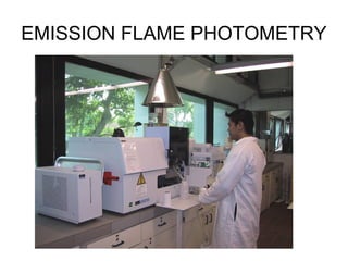 EMISSION FLAME PHOTOMETRY
 