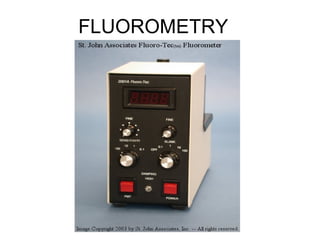 FLUOROMETRY
 