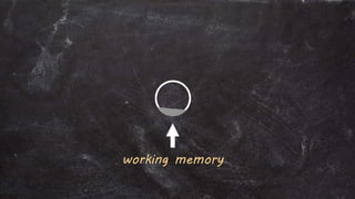working memory
 