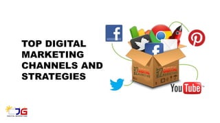 TOP DIGITAL
MARKETING
CHANNELS AND
STRATEGIES
 