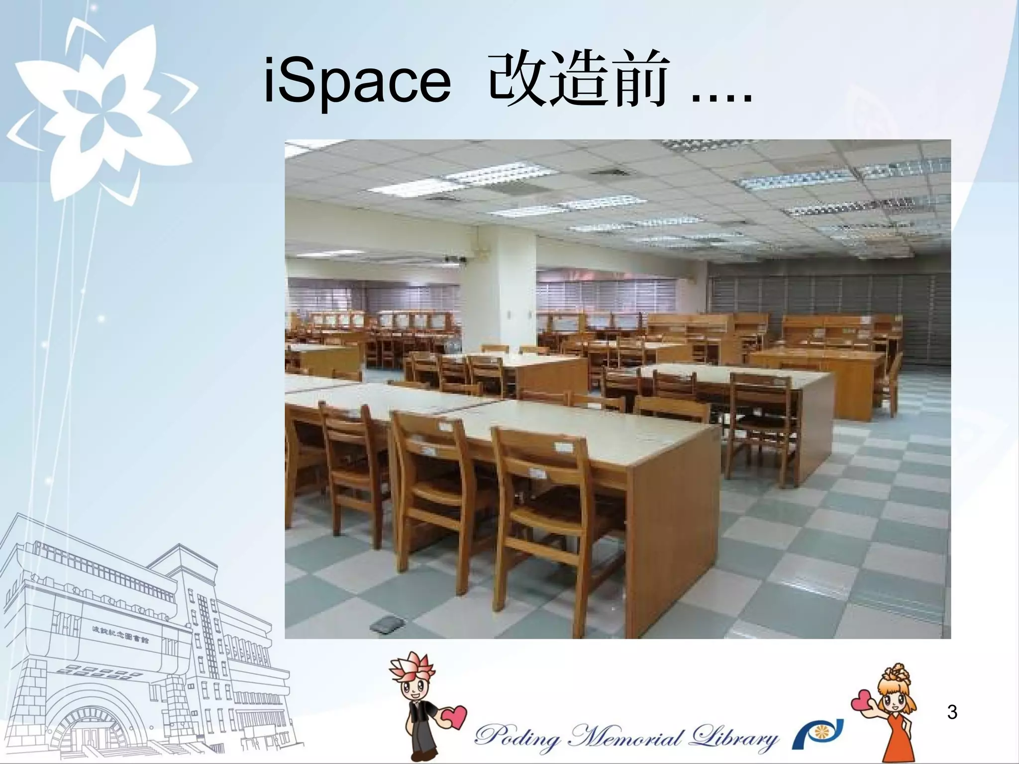 3
iSpace 改造前 ....
 