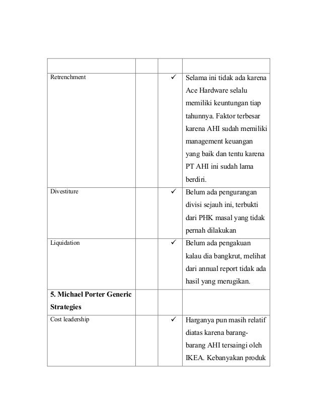 Contoh concentric diversification strategy