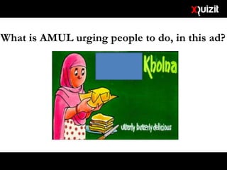 What is AMUL urging people to do, in this ad?
 