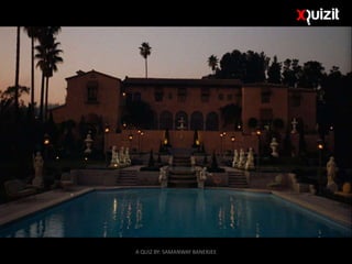 • INSERT STILL FROM THE GODFATHER
A QUIZ BY: SAMANWAY BANERJEE
 